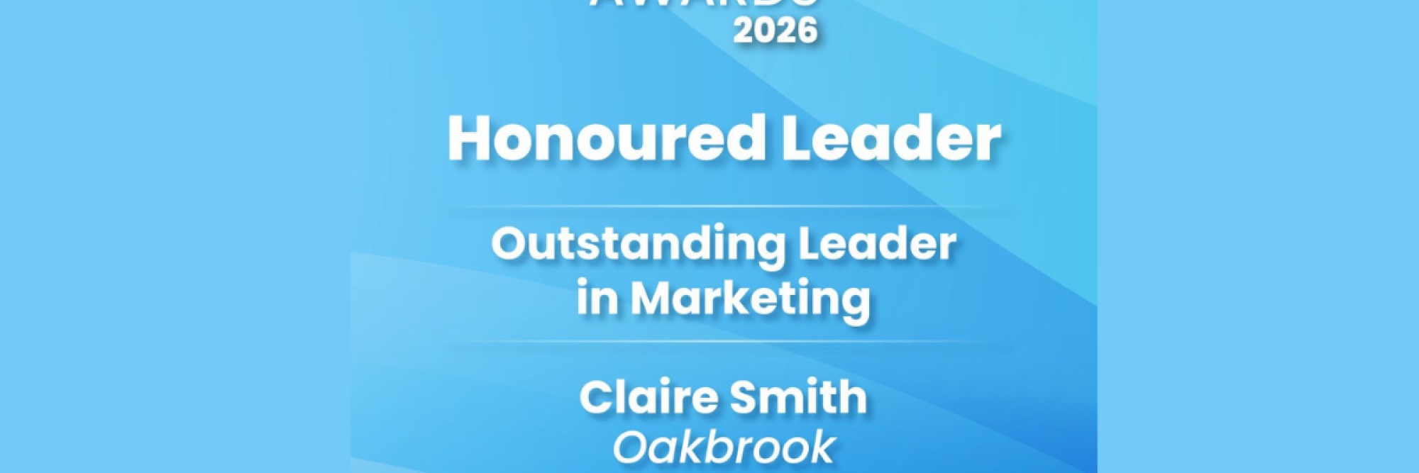 Credit Awards Marketing Category